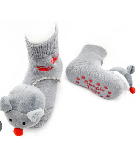 Boogie Toes Rattle Socks - Mini Mouse