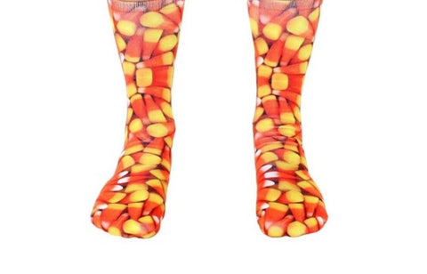 Socks - Candy Corn