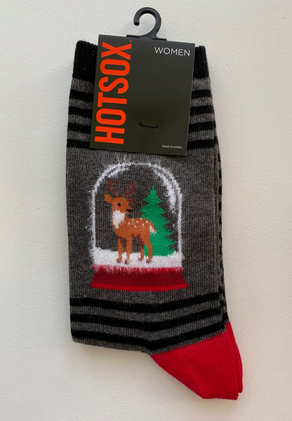 Socks - Snowglobe Reindeer
