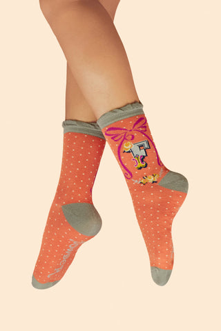 Socks - Initial F