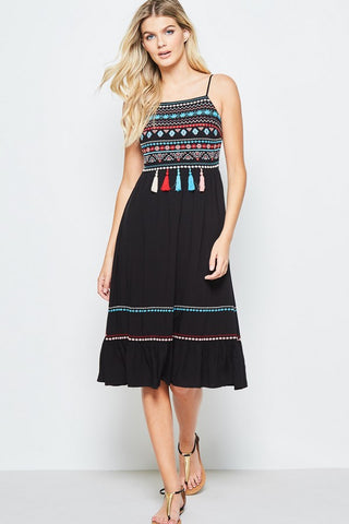 Dress with Tassels