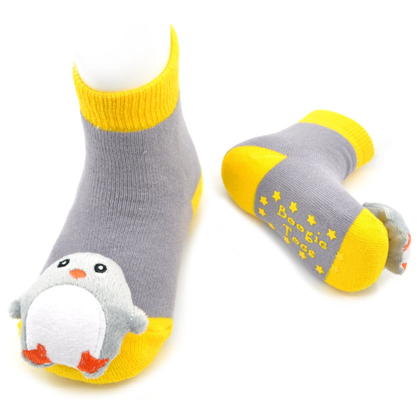 Boogie Toes Rattle Socks - Penguin