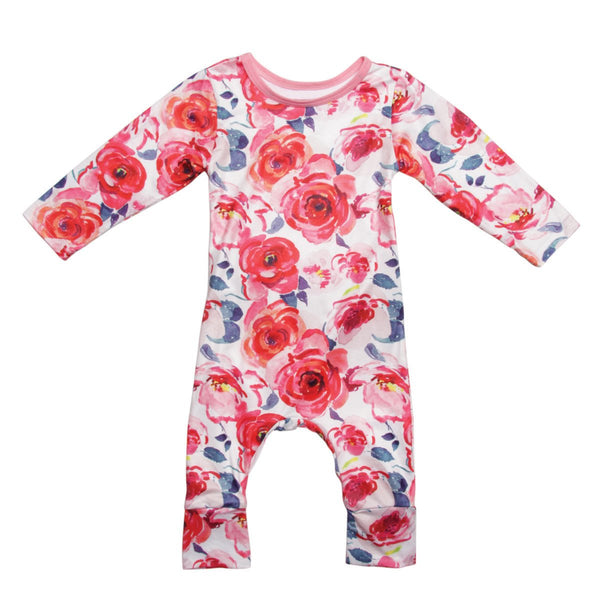 Baby Romper - Rose Floral