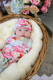 Baby Gown - Peony Splendor