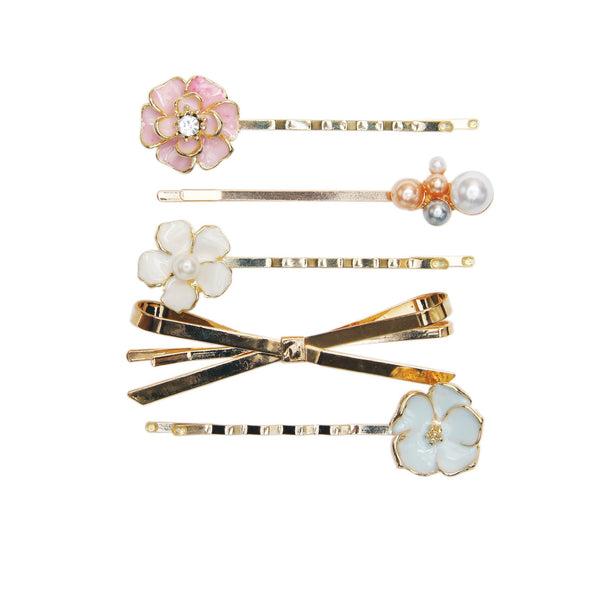 Bobby Pin 5-pack - Floral