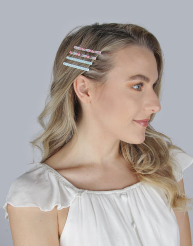 Bobby Pin 6-pack - Peony Splendor
