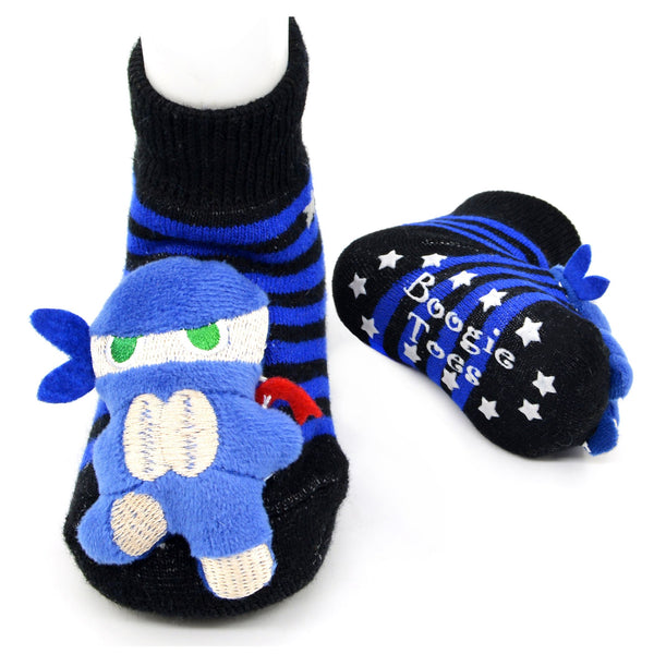 Boogie Toes Rattle Socks - Ninja