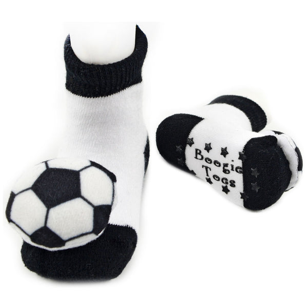Boogie Toes Rattle Socks - Soccer