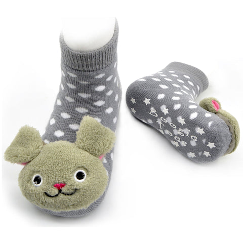 Boogie Toes Rattle Socks - Bunny