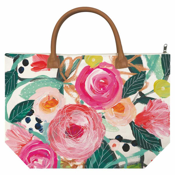 Canvas Tote/Purse - La Bella Rose