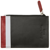 Credit Card Holder w Zip Pocket  RFID Protected