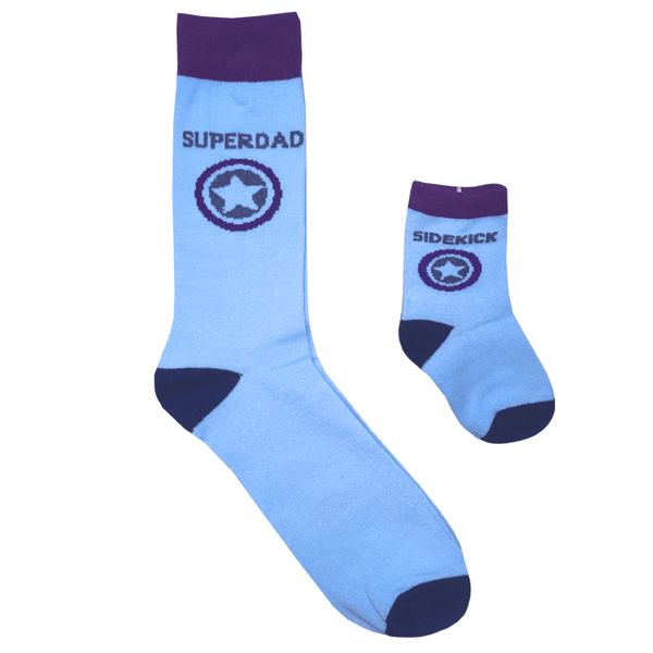 Daddy & Me Socks - Superdad
