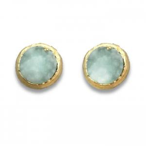 Earrings - Aqua