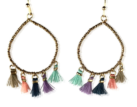 Earrings - Fringe Tassel