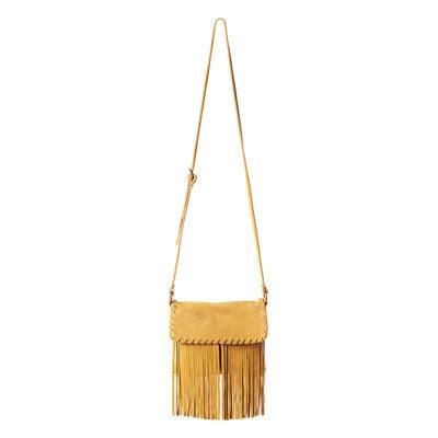 Suede Crossbody - Chamois