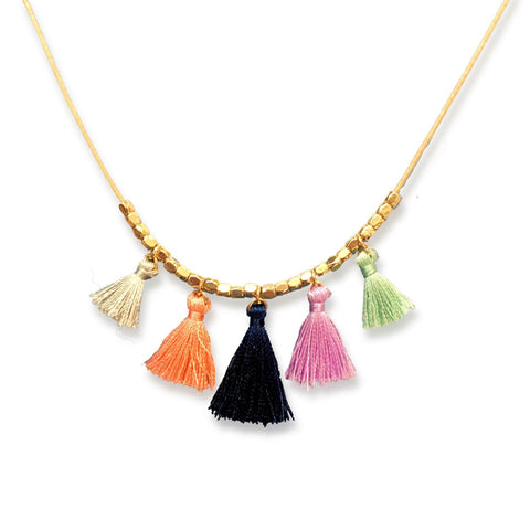 Necklace - Fringe Tassels