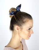 Hair Scrunchie 3-pack - Navy