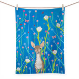 Kitchen Towel - Fawn & Ladybugs